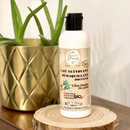 Lait nettoyant et démaquillant Bio