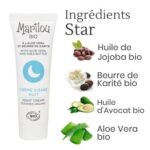 Crème Visage Nuit composition