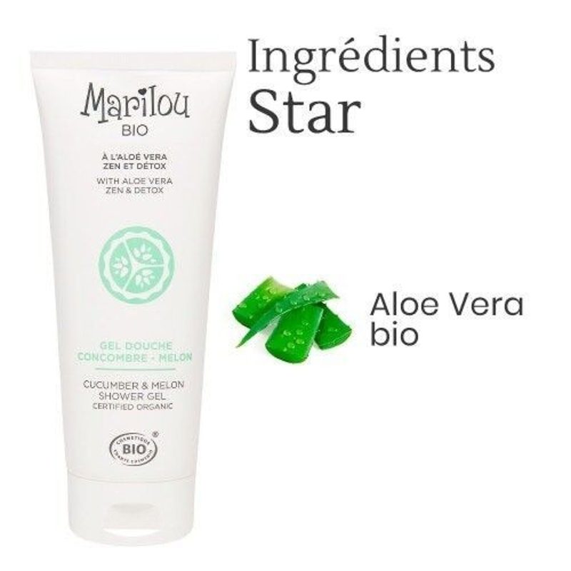 Gel Douche Melon-Concombre composition