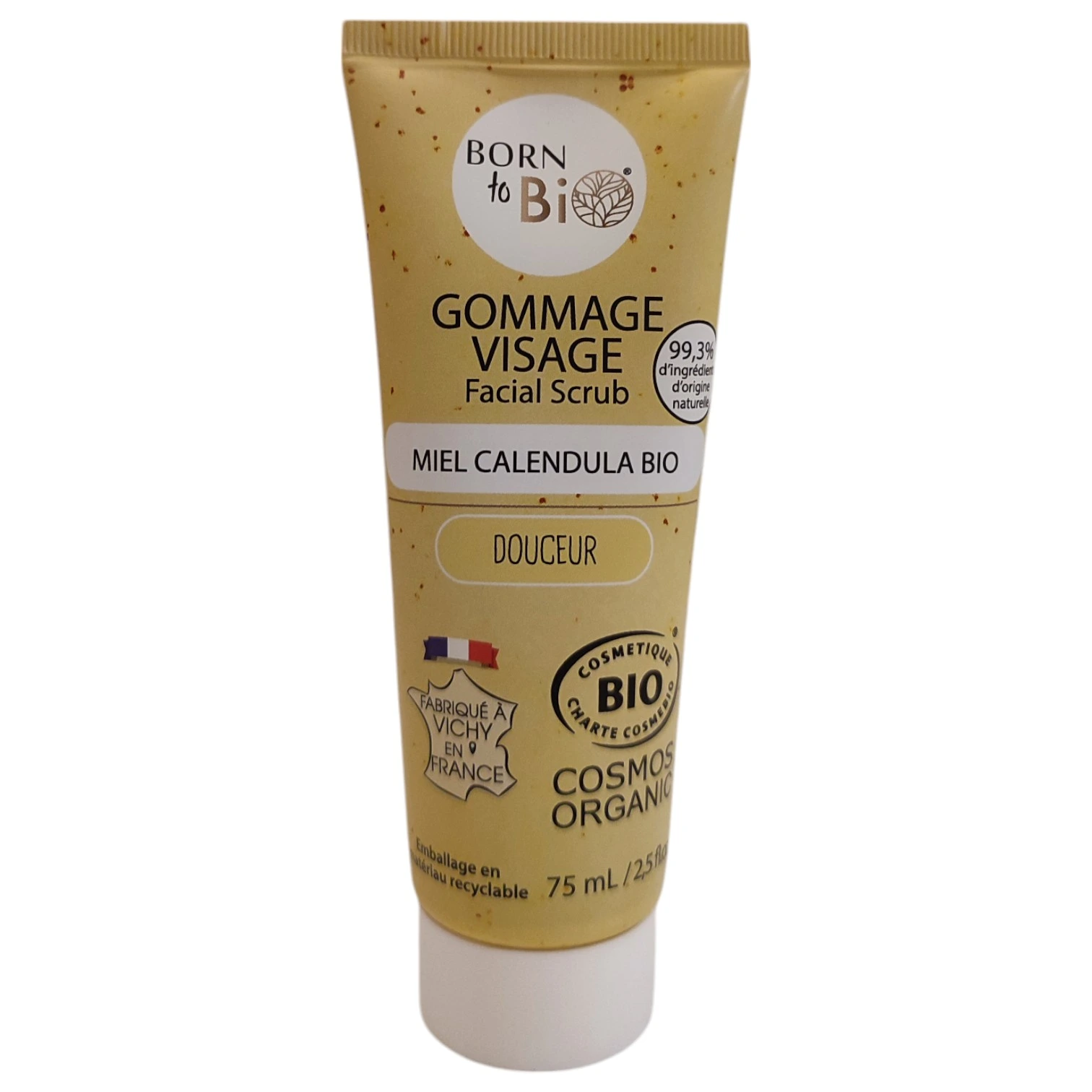 Gommage pour visage au miel et calendula Gommage pour visage au miel et calendula