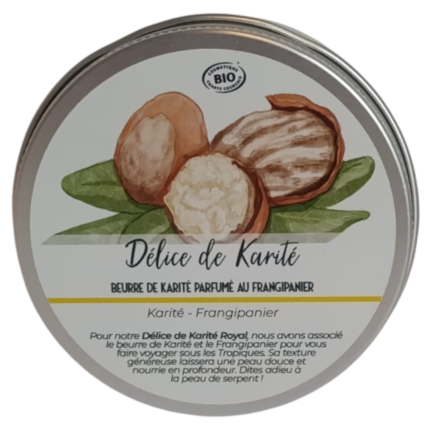 Beurre de karité au frangipanier