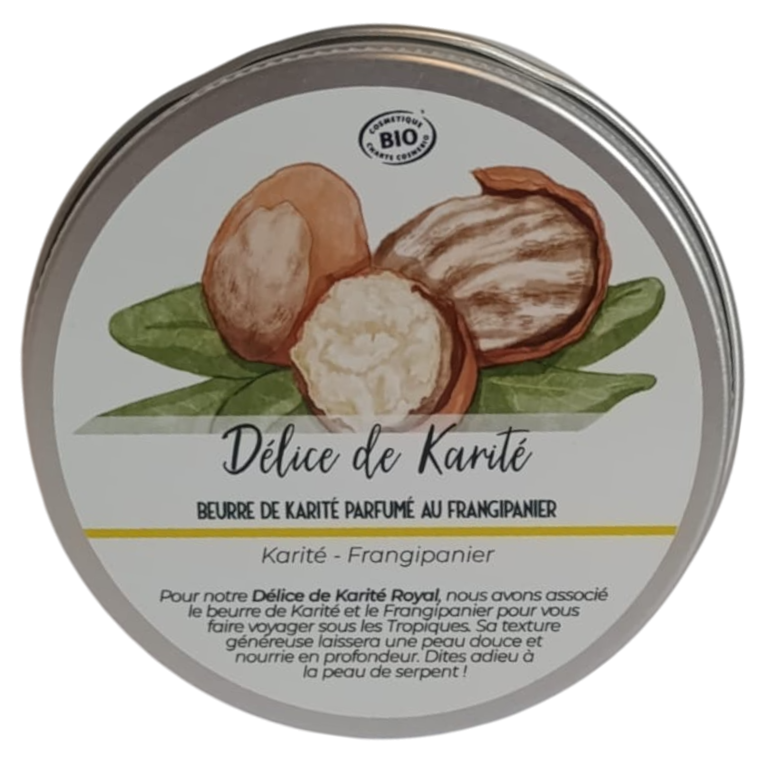 Beurre de karité au frangipanier