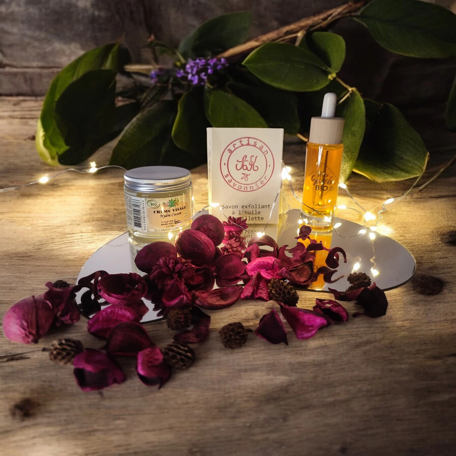 Box beauté Bio Peau éclatante Box beauté Bio Peau éclatante