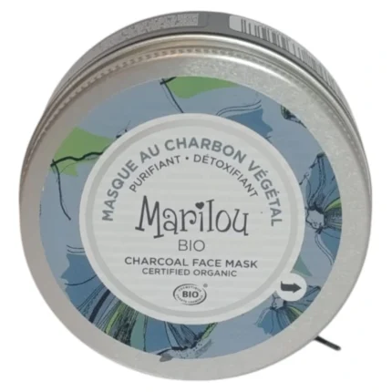 masque charbon végétal visage