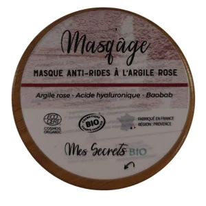 Masque anti-rides à l'argile rose