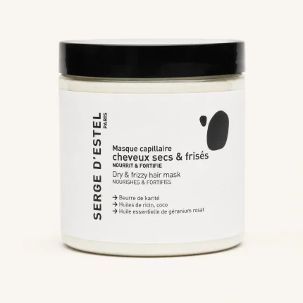 Masque capillaire Serge D'Estel Paris cheveux secs frisés 250g