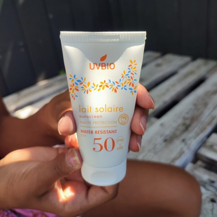 présentation lait solaire UVBIO 50 ml