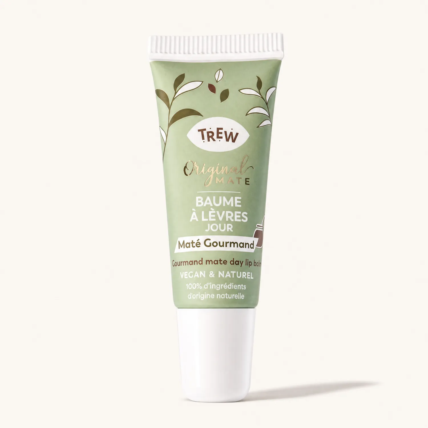 Tube baume à lèvres Trew Original Maté fond beige clair