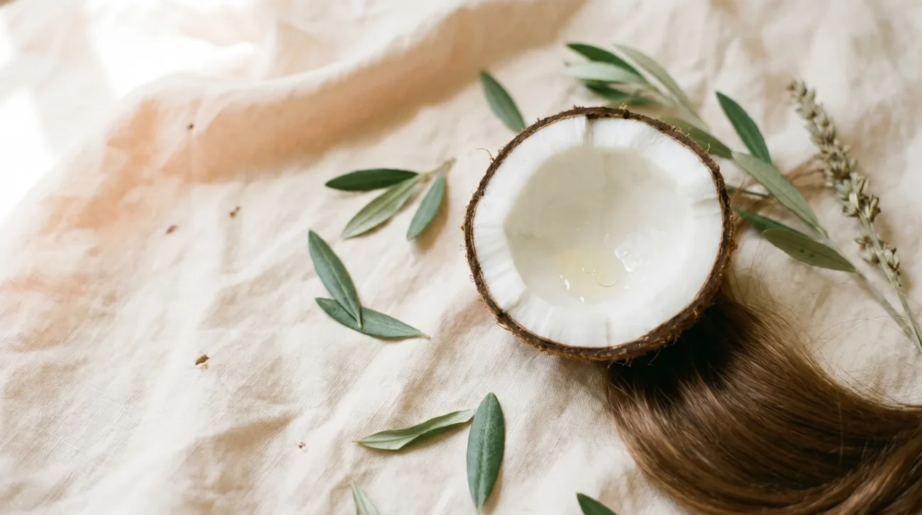 Comment utiliser l’huile de coco sur les cheveux : bienfaits et mode d’emploi