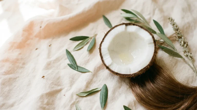 Comment utiliser l&rsquo;huile de coco sur les cheveux : bienfaits et mode d’emploi